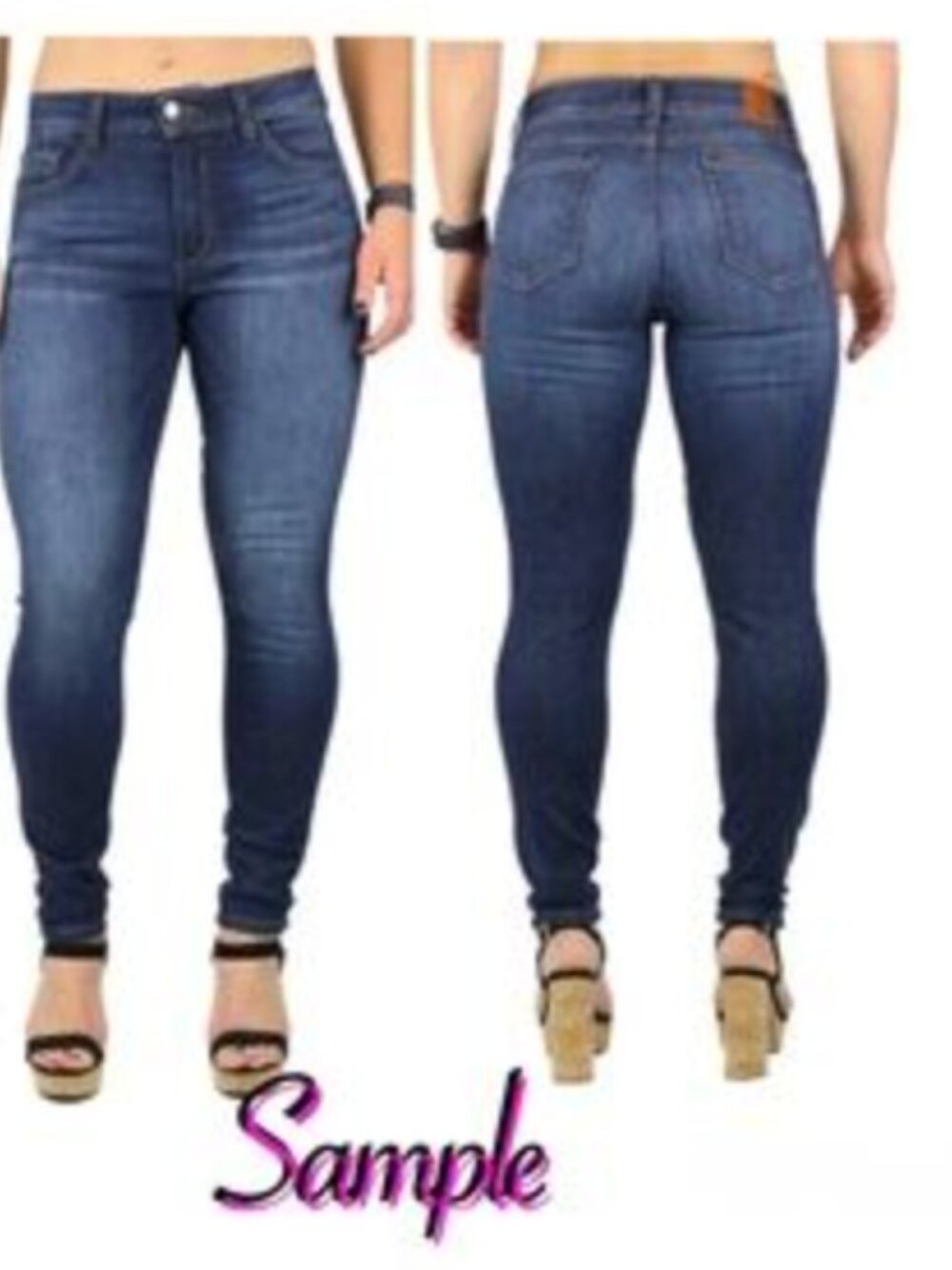 Fran Denim Donna Petite Straight Leg Jean